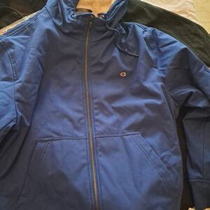 Champion Men's Royal Blue Windbreaker